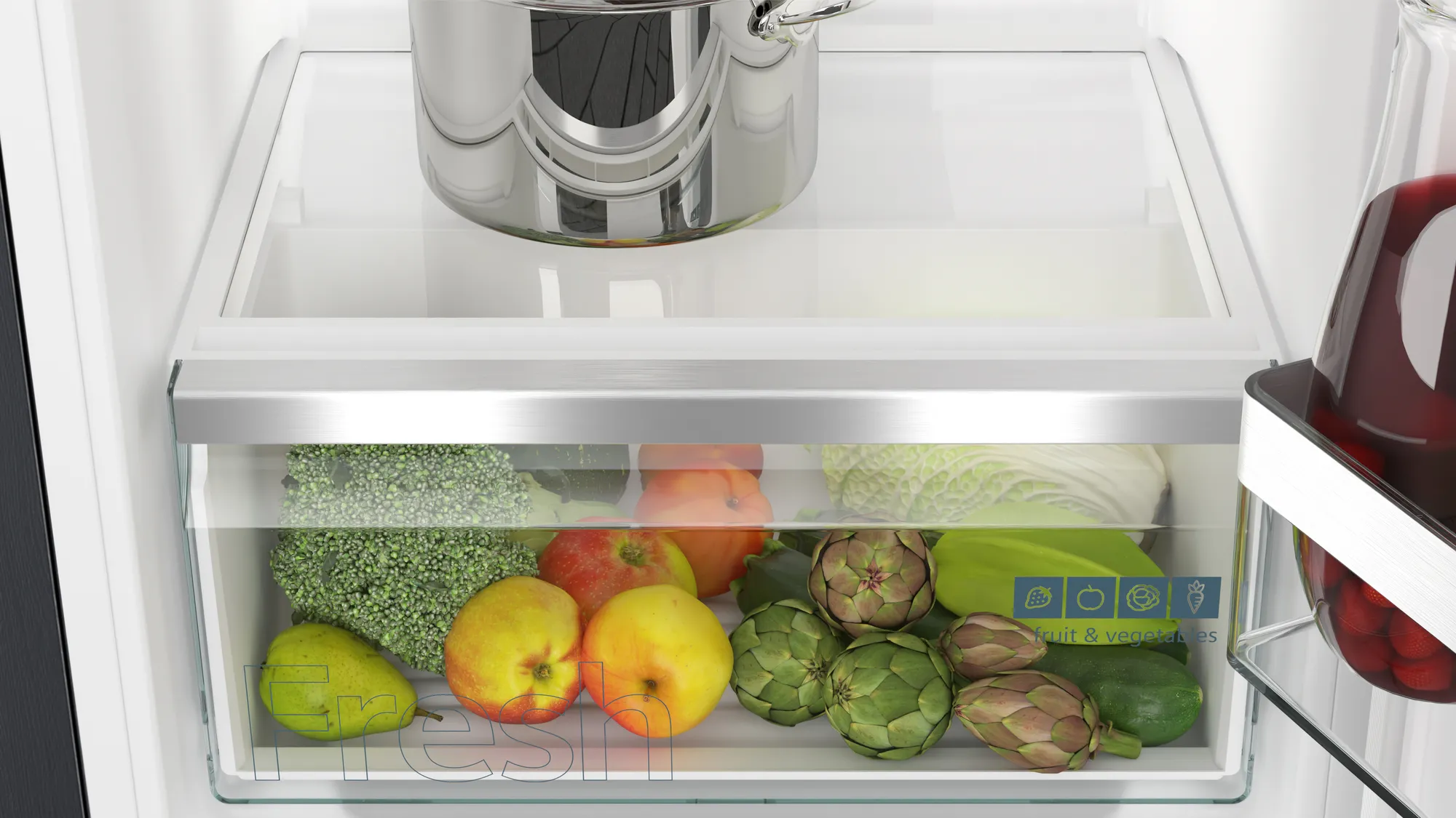 SIEMENS KI42LVFE0 IQ300 koelkast met vriesvak  - 122cm