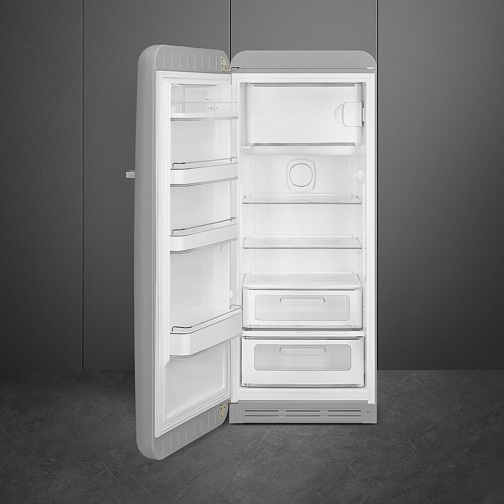 SMEG FAB28LSV6 vrijstaande koelkast met vriesvak - 153cm