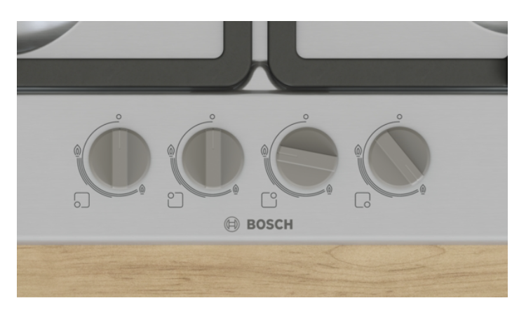BOSCH PGH6B5K90 gaskookplaat - 60cm