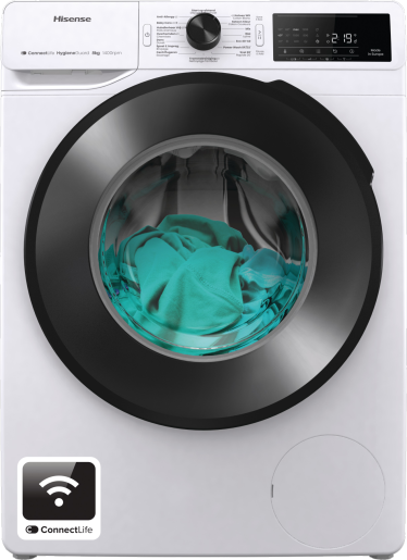 HISENSE WF3V843BW/BLX wasmachine HISENSE WF3V843BW/BLX wasmachine