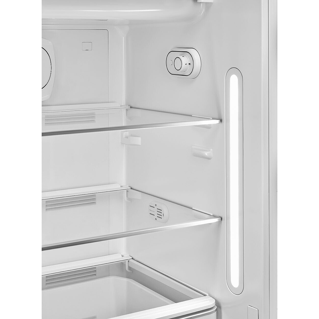 SMEG FAB28RPB6 vrijstaande koelkast met vriesvak - 153cm