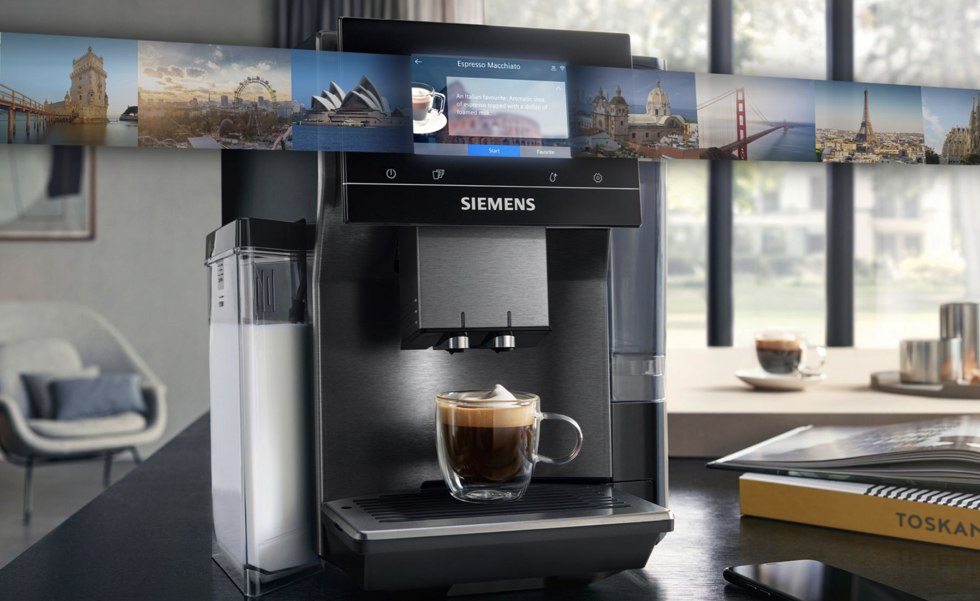 SIEMENS TQ717DF5 EQ.700 espresso machine
