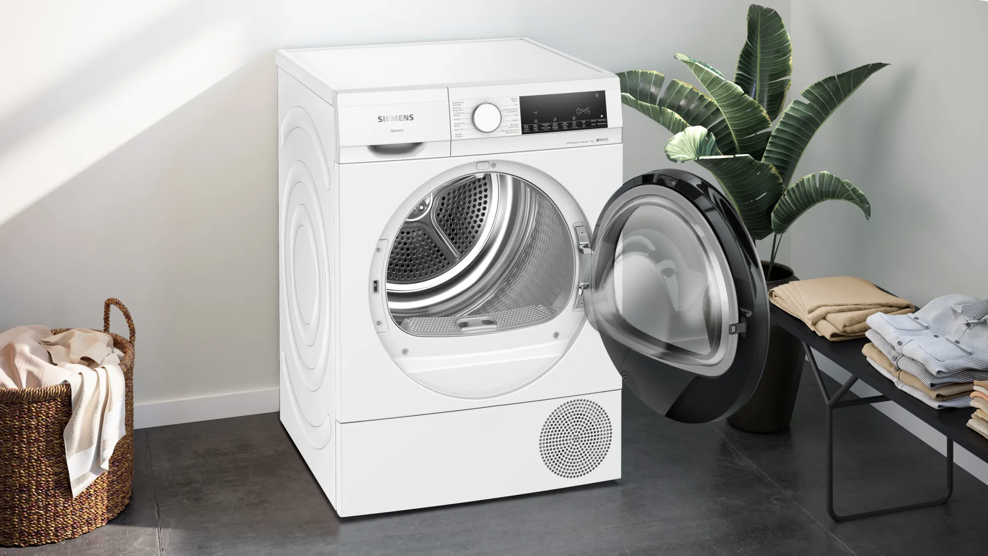 SIEMENS WQ45G2D5FG IQ500 droogkast