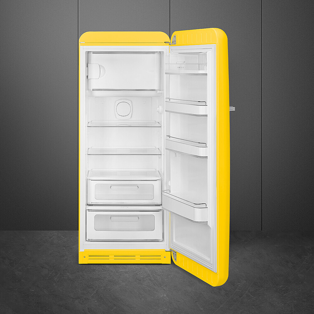 SMEG FAB28RYW6 vrijstaande koelkast met vriesvak - 153cm