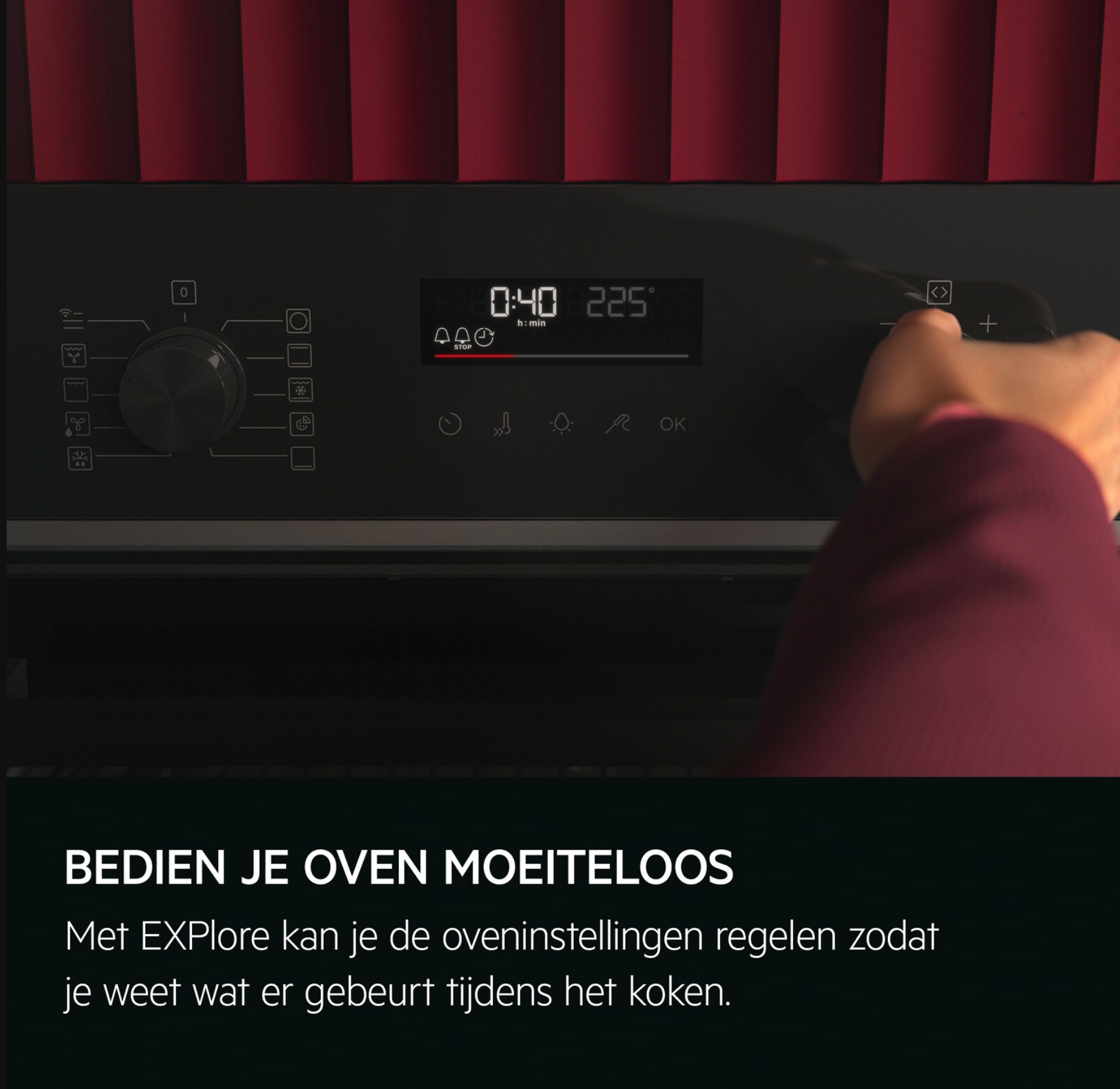 AEG OO5NK40M 5000 multifunctionele oven met microgolfoven - 45cm