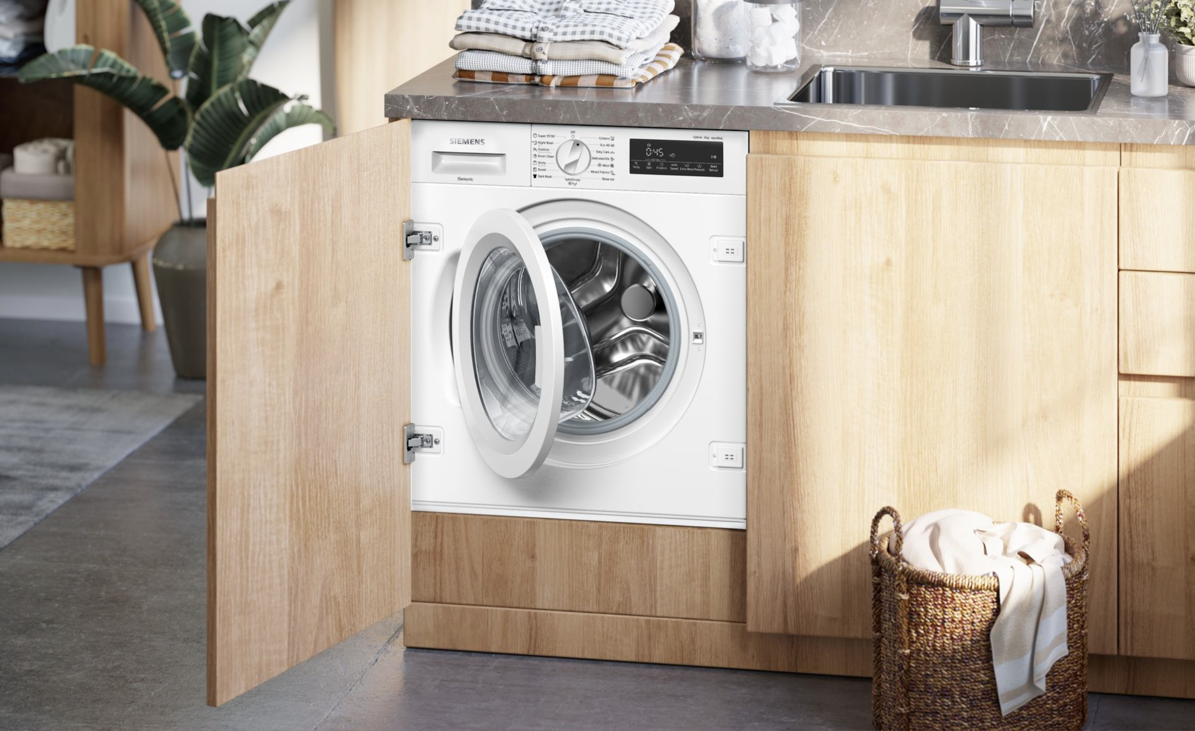 SIEMENS WI14W542EU IQ700 integreerbare wasmachine SIEMENS WI14W542EU IQ700 integreerbare wasmachine