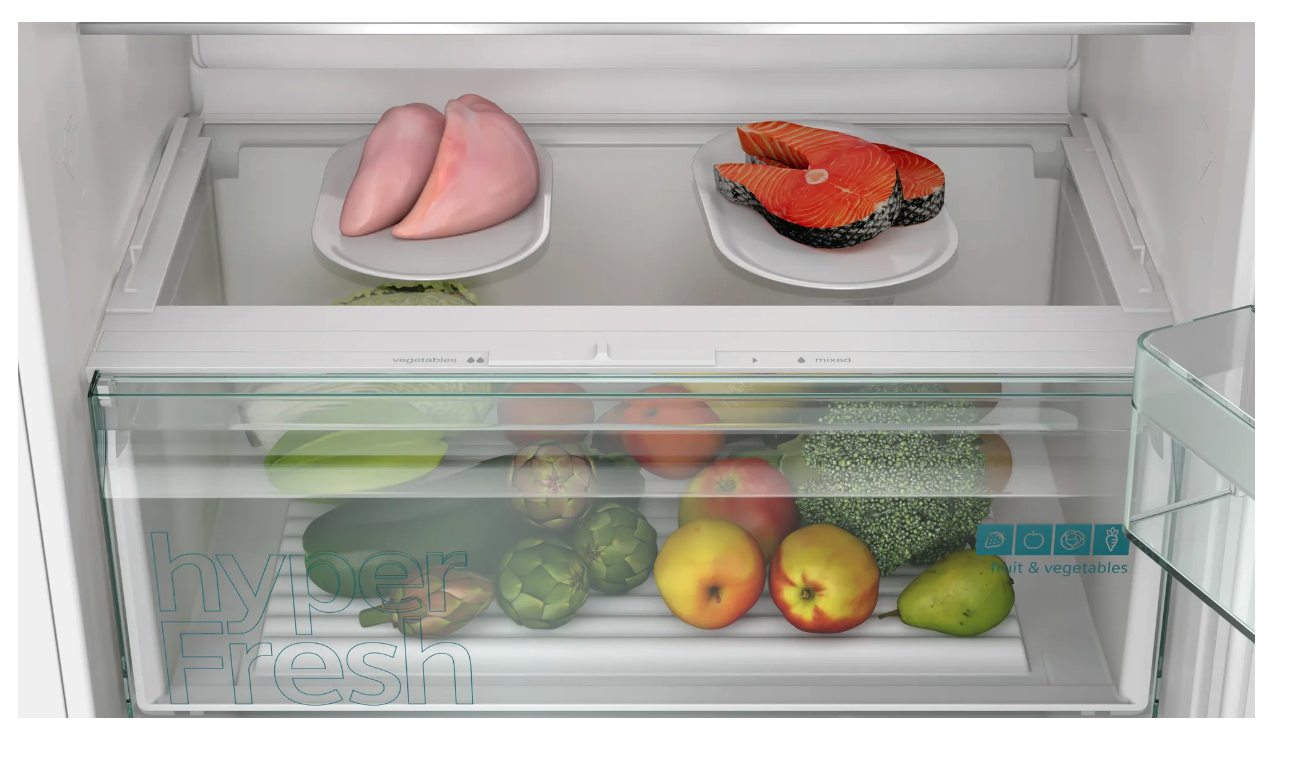 SIEMENS KB96NNSE0 koel-/vriescombinatie - 194cm SIEMENS KB96NNSE0 koel-/vriescombinatie - 194cm
