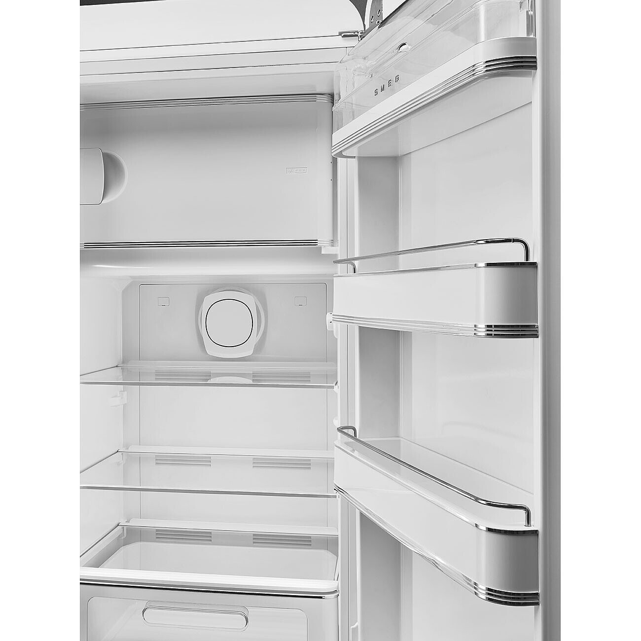 SMEG FAB28RWH6 vrijstaande koelkast met vriesvak - 153cm