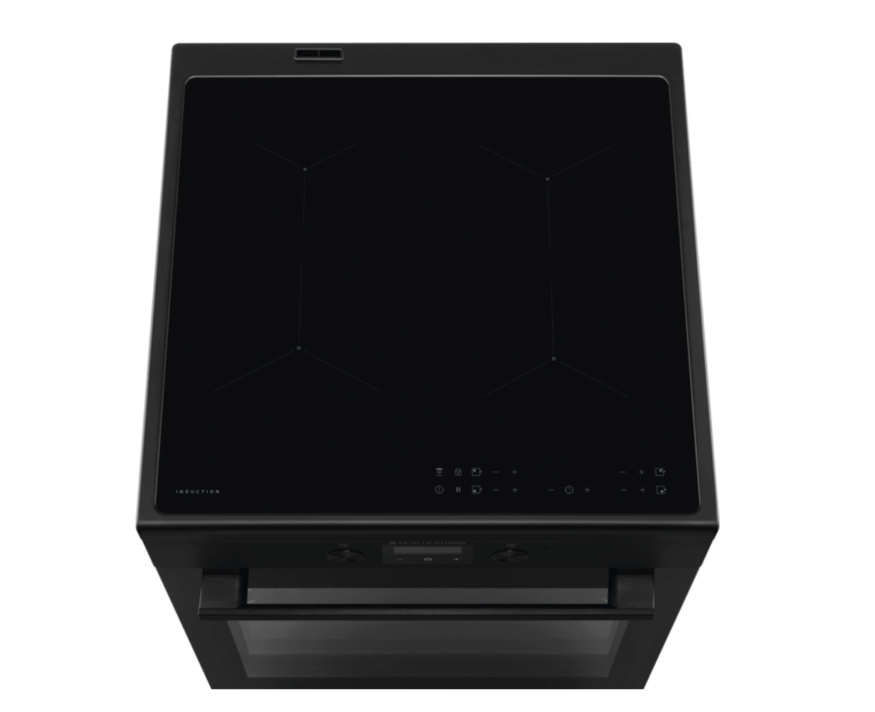 AEG CIB6640AAB fornuis met inductie kookplaat - 60cm AEG CIB6640AAB fornuis met inductie kookplaat - 60cm