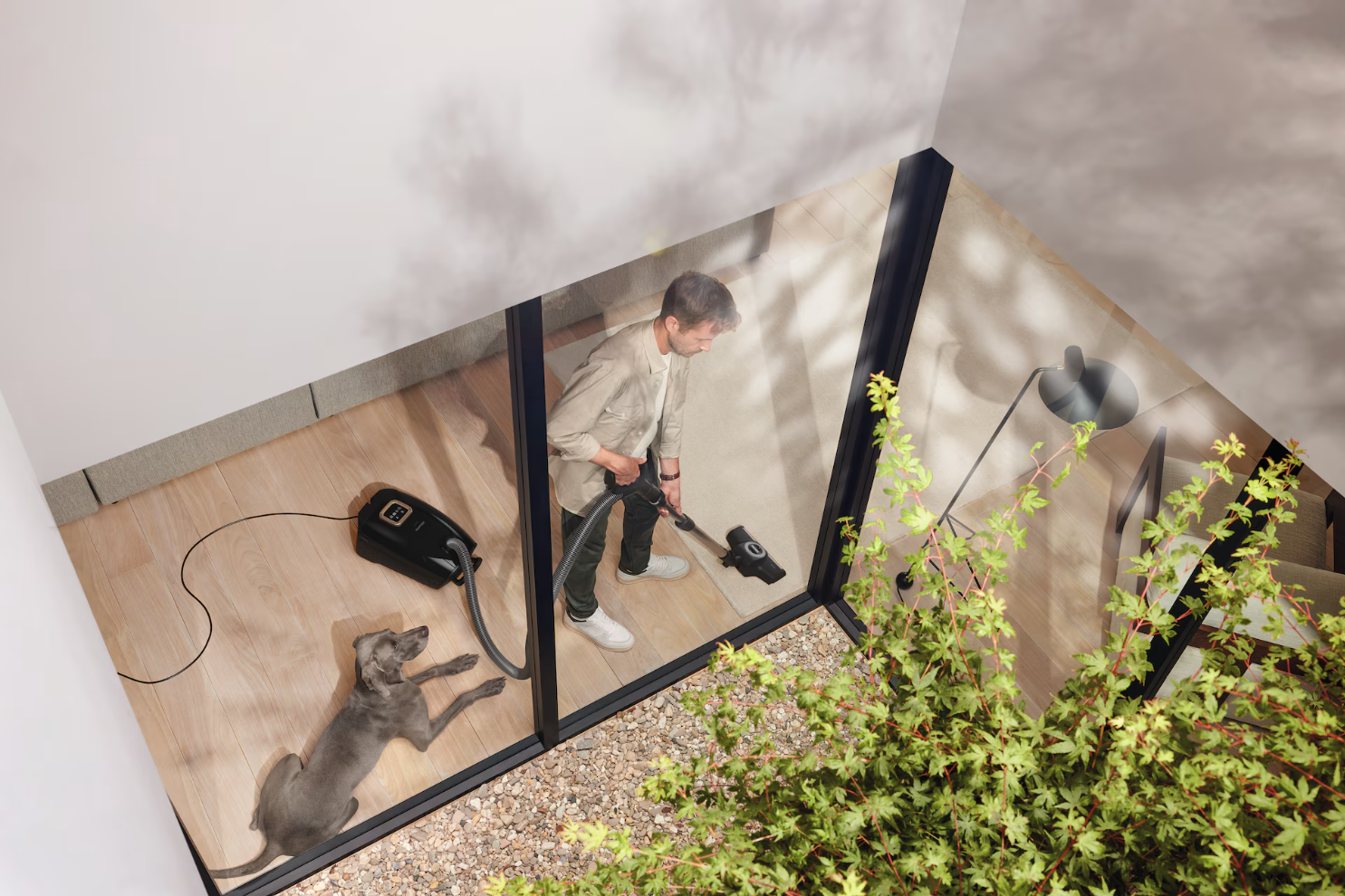 MIELE GUARDL1CATDOGOBSIDIANBLACKCE GUARD stofzuiger met zak