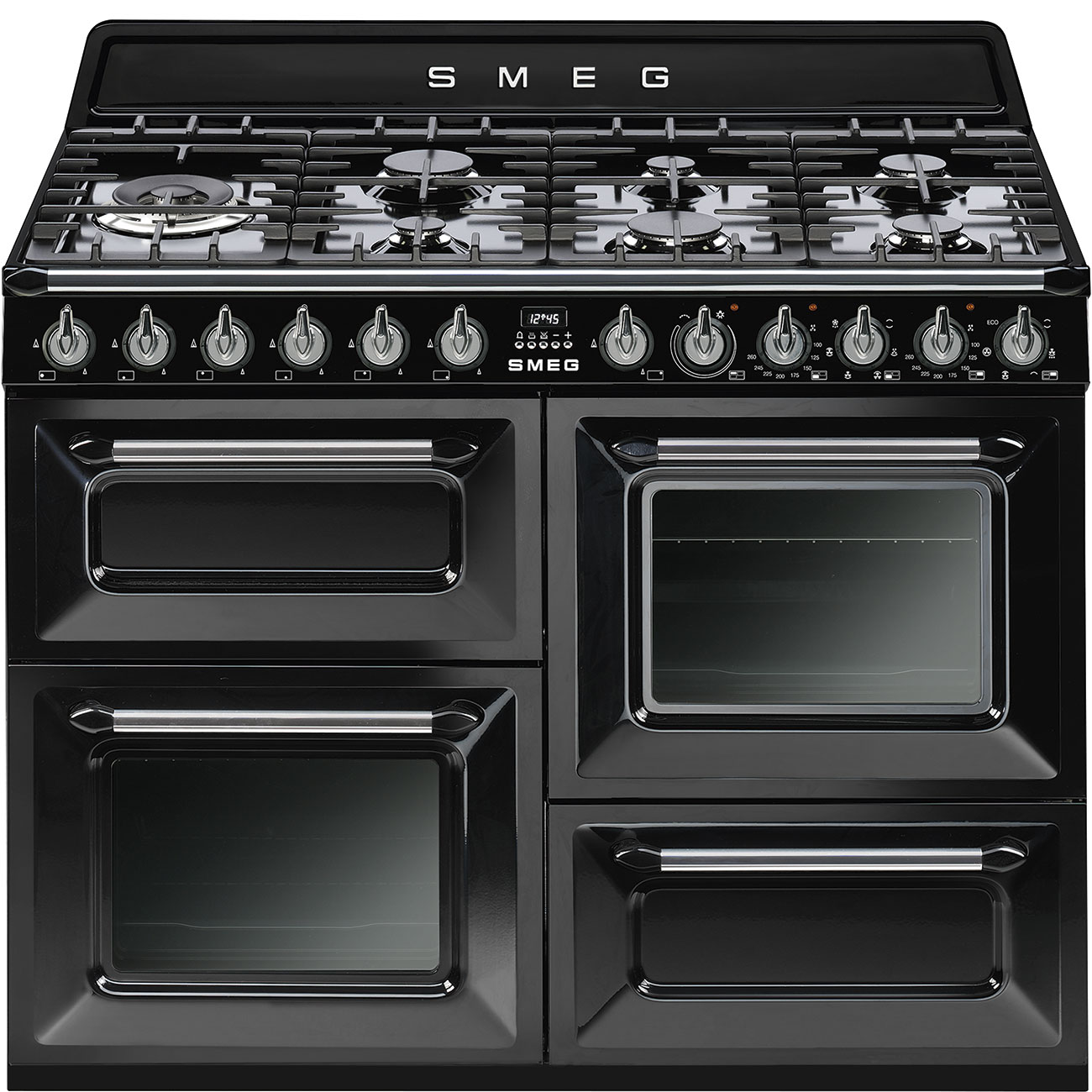 SMEG TR4110BL1 fornuis met gaskookplaat - 110cm