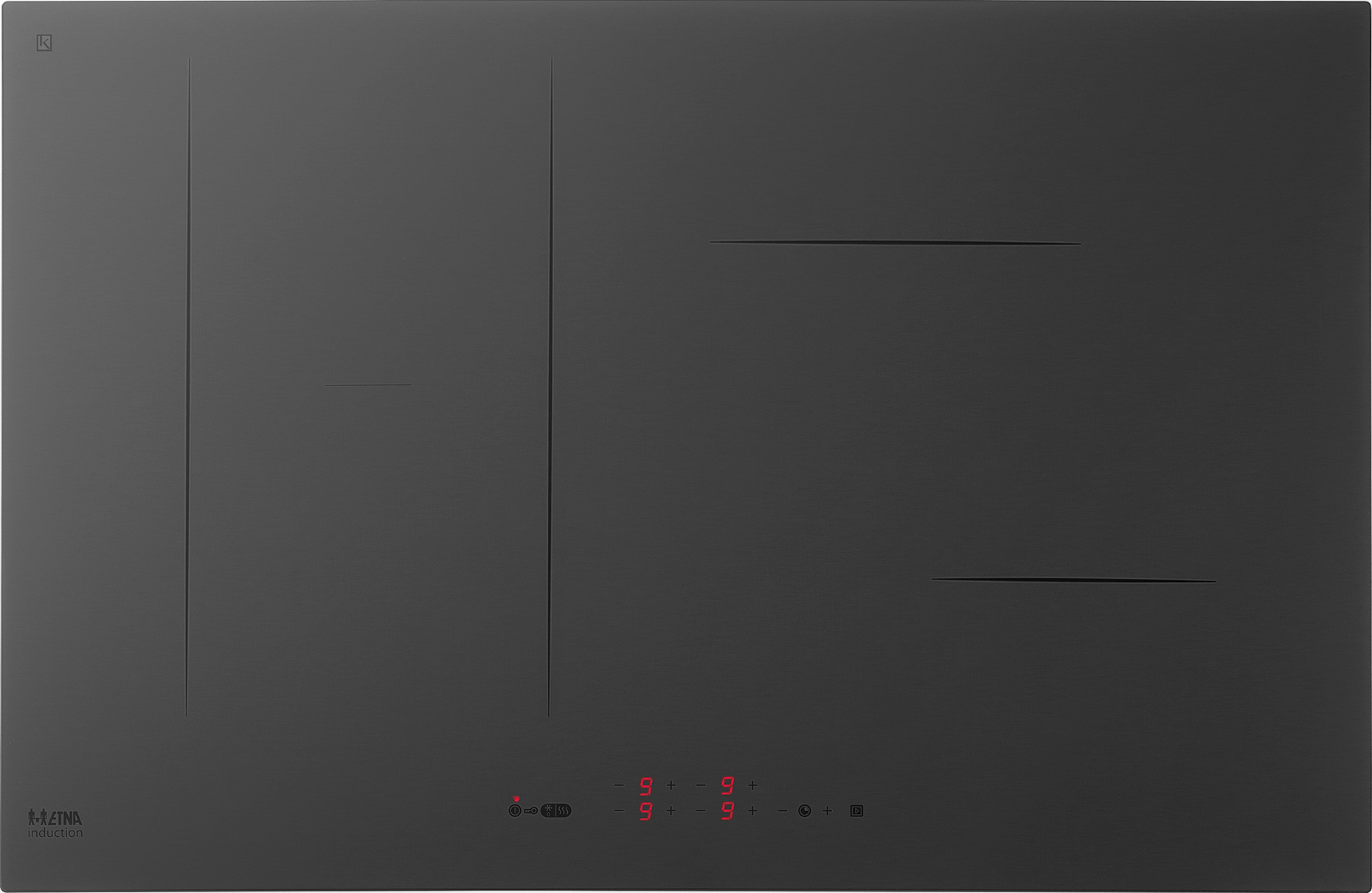 ETNA KIF680DS inductiekookplaat - 80cm