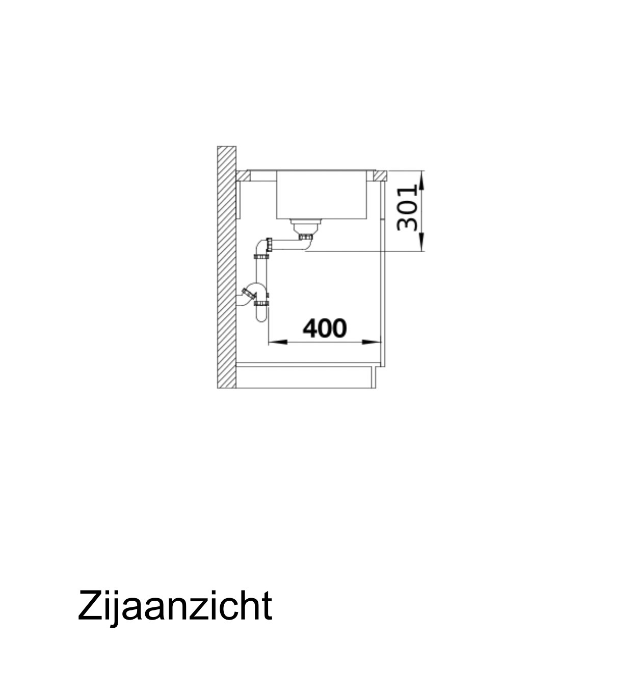 BLANCO 523935 ZENAR spoelbak 