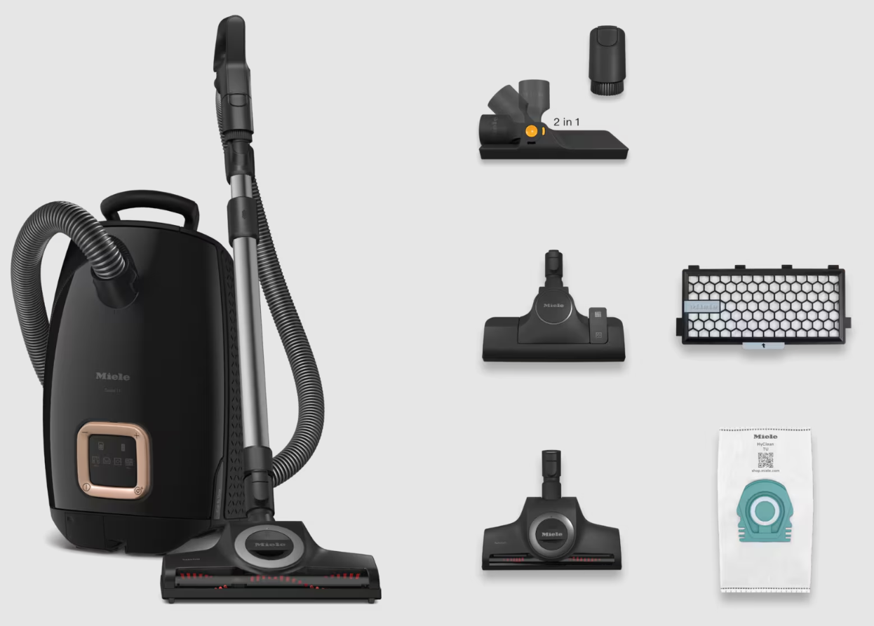 MIELE GUARDL1CATDOGOBSIDIANBLACKCE GUARD stofzuiger met zak