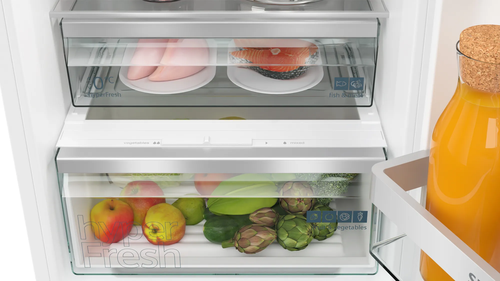 SIEMENS KI86NVFE0 IQ300 koel-/vriescombinatie - 178cm