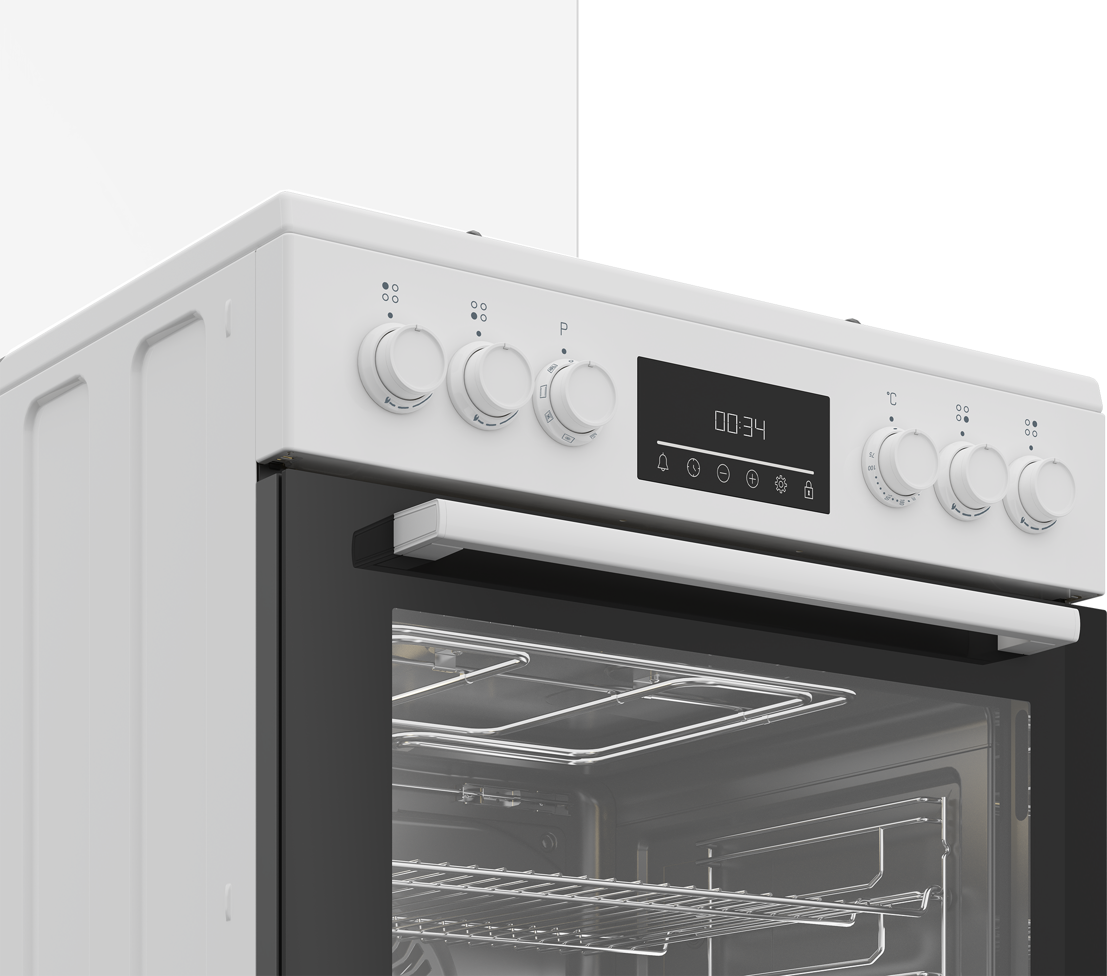 BEKO FBM62320WDSN fornuis met gaskookplaat - 60cm