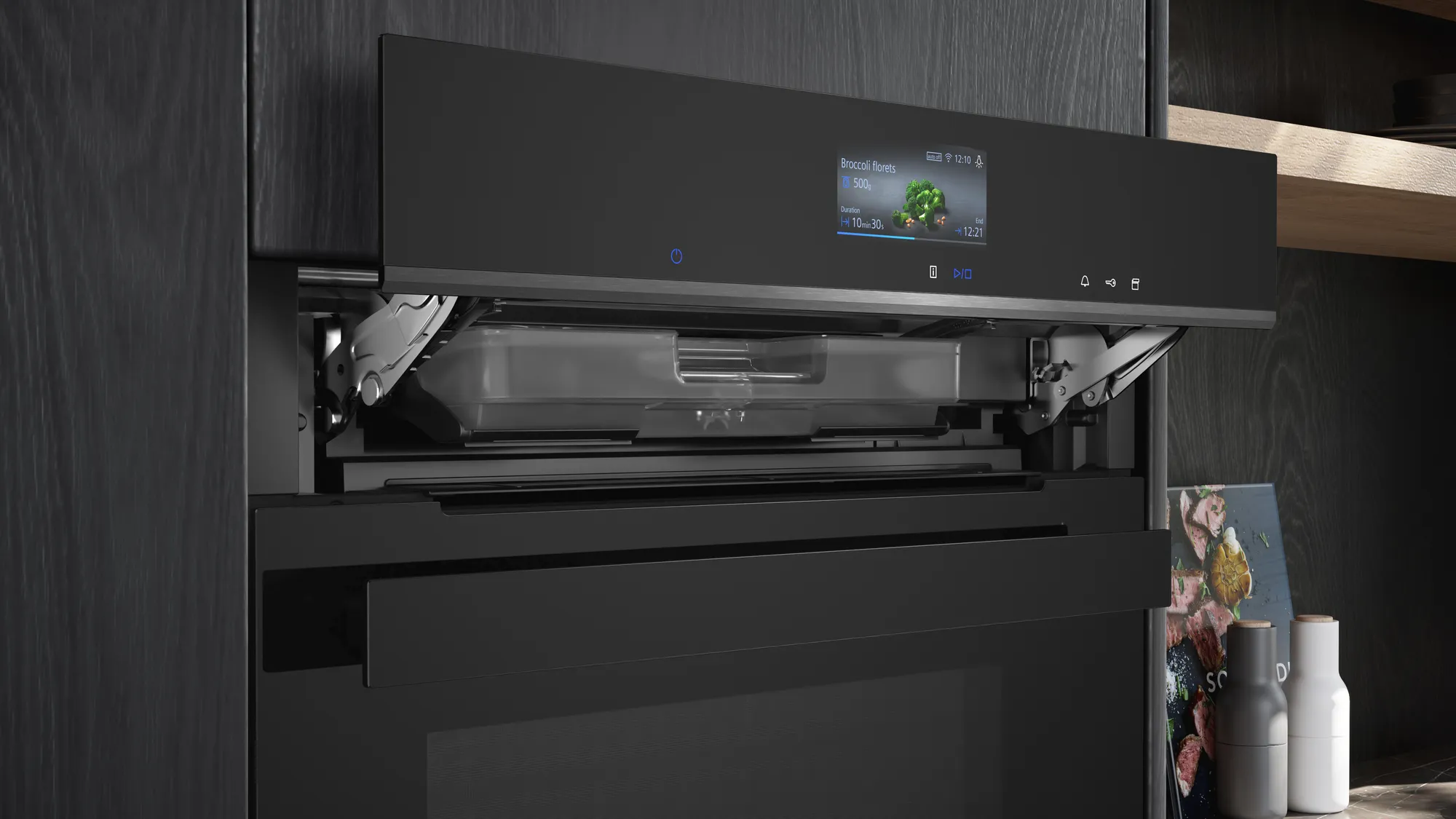 SIEMENS CS936GAB1 multifunctionele oven met stoom - 45cm