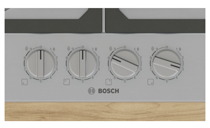 BOSCH PCP6A5I90 gaskookplaat - 60cm
