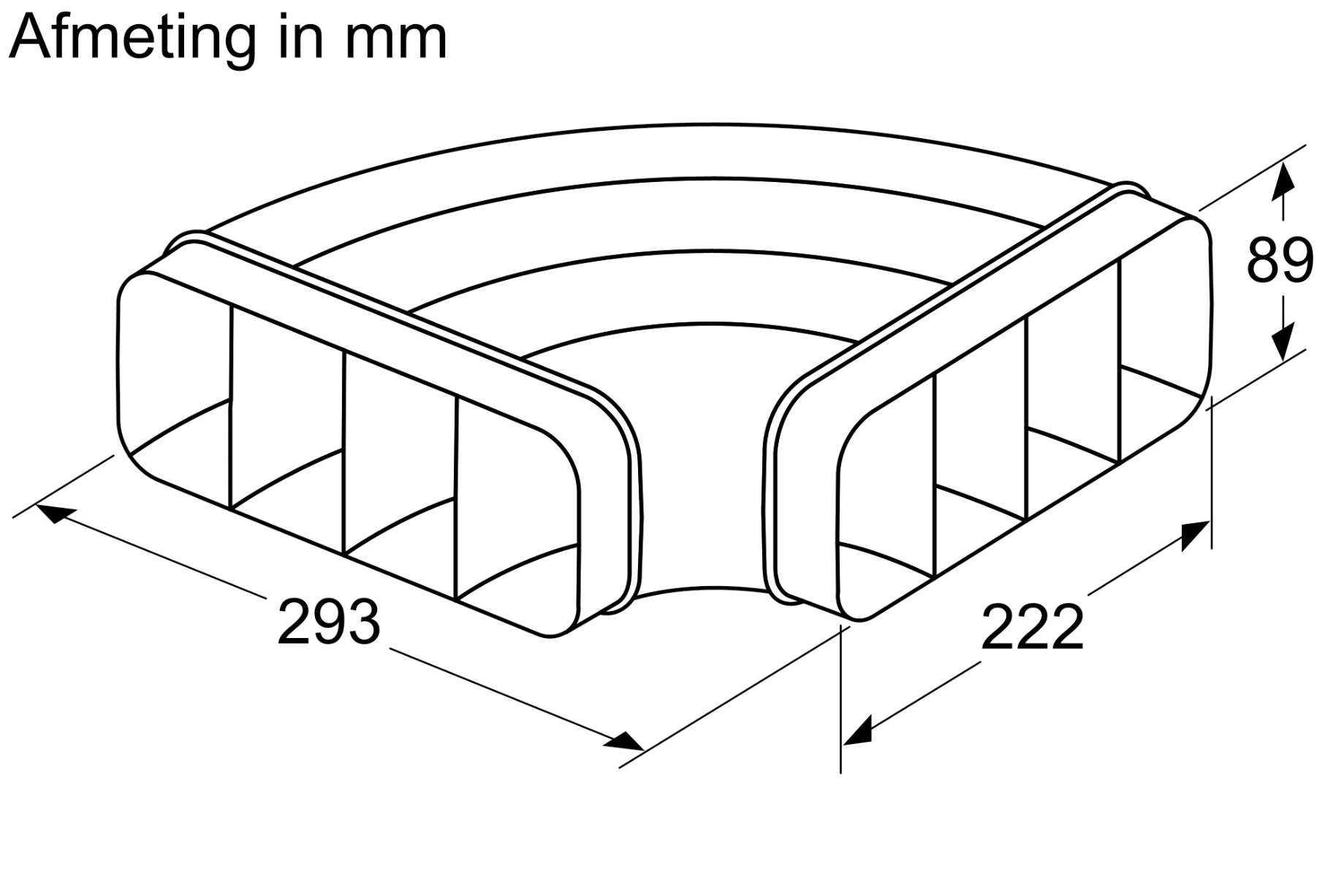 SIEMENS HZ9VDSB1 bocht 90°