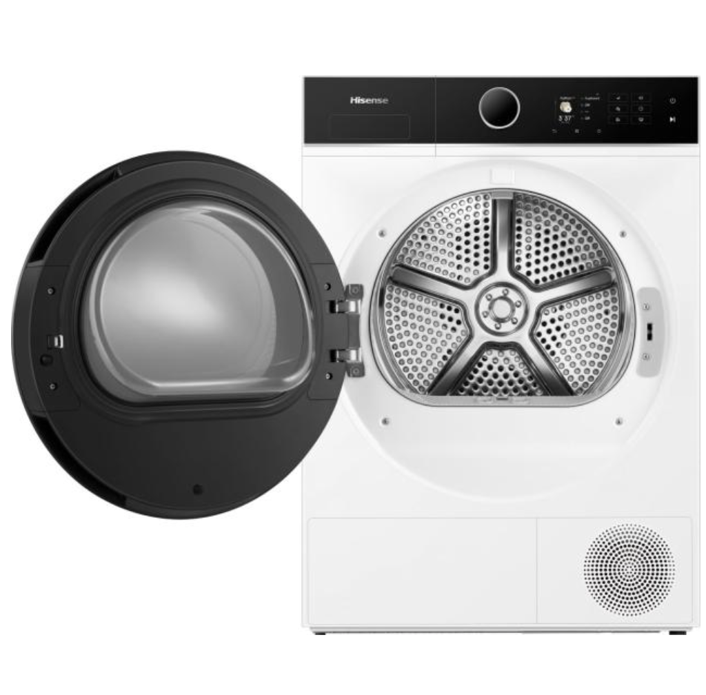 HISENSE DH5I804BWCD was- droogcombinatie