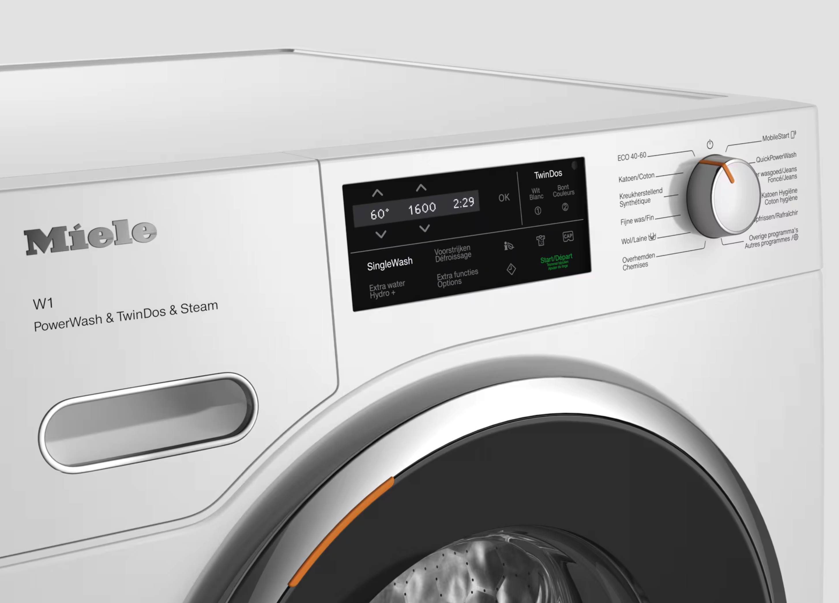 MIELE WWJ880WCS CLASSIC WHITE EDITION wasmachine