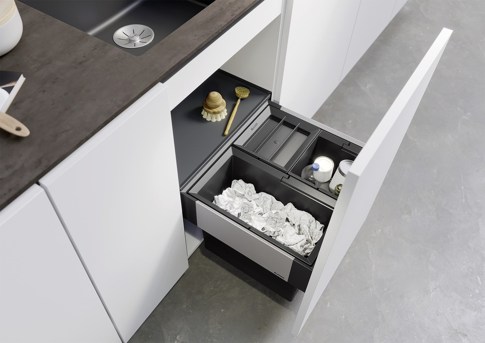 BLANCO 526202 SELECT afvalbak