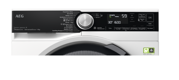 AEG LR87UC966 8000 wasmachine AEG LR87UC966 8000 wasmachine